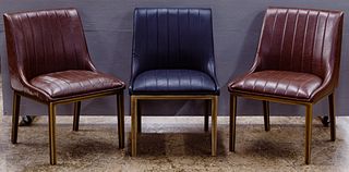 Donata Co. Ltd. for Sunpan Modern Home 'Halden' Leather Chair Assortment