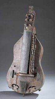 Hurdy-gurdy (Organistrum). 19th century.