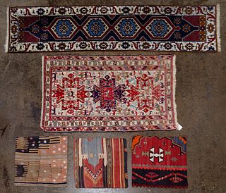 Turkish Rug and Pillow Cover Assortment