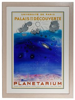 (After) Raoul Dufy (French, 1877-1953) 'Planetarium' Poster