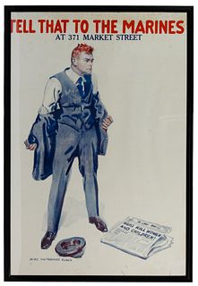 James Montgomery Flagg (American, 1877-1960) World War I Poster