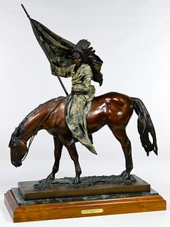 Vilem Zach (Canadian, b.1946) 'The Negotiator' Bronze Statue