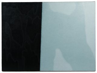 Julia Fish (American, b.1950) 'Tar Ice' Oil on Canvas