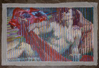 Adrian Moldovan (Romanian, b.1955) 'Diana's Bath' Oil on Canvas