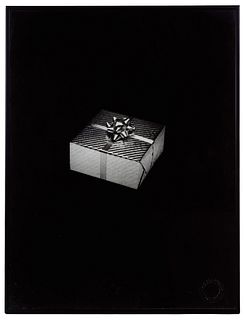 Sarah Charlesworth (American, 1947-2013) 'Present' Black and White Photograph