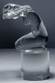 Loredano Rosin (Italian, 1936-1992) Glass Figurine