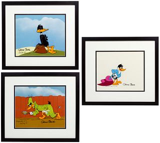 Chuck Jones (American, 1912-2002) Daffy Duck Animation Cel Assortment