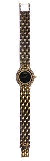 Concord 14k Gold and Diamond Case and Band Wrist Watch
