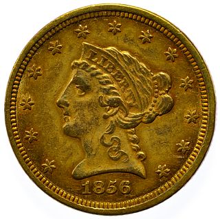 1856 $2 1/2 Gold