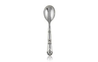 Large Vintage Georg Jensen Ornamental Serving Spoon #57