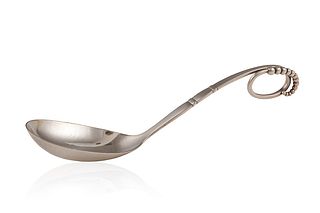 Vintage Georg Jensen Ornamental Serving Spoon, Small #41