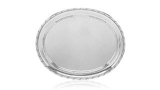 Very Early Large Georg Jensen Silver Tray 88
