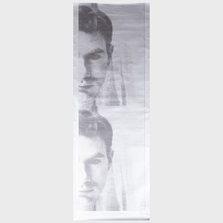 20th Century School: Andy Warhol Silver Wallpaper
