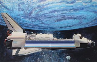 David K. Stone (1922 - 2001) Space Shuttle Orbiter