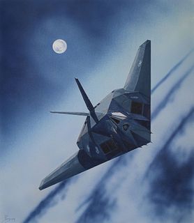 Steve Ferguson (B. 1946) F-117 Nighthawk