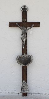 19th C. French Cross Grave Marker