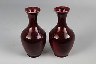 (2) French Sevres Porcelain Vases
