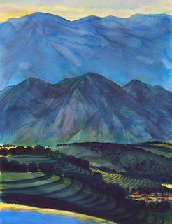 Tom McNeely (B. 1935) Nicaragua Landscape