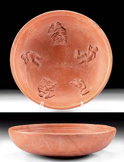 Roman Terra Sigillata Pottery Molded Bowl
