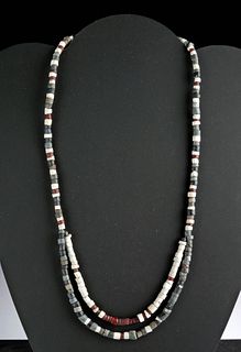 Sumerian Faience & Stone Beaded Necklace