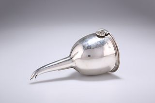 A GEORGE IV SILVER WINE FUNNEL, by?William Bateman?London 1826, of typical 
