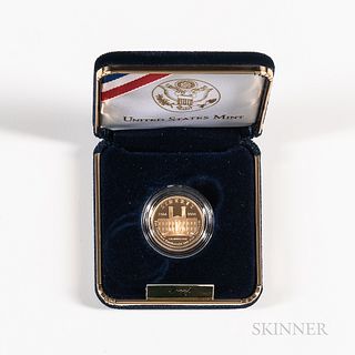 2006 Proof San Francisco Old Mint Commemorative $5 Gold Coin.