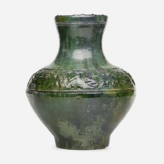 Chinese, Hu vase