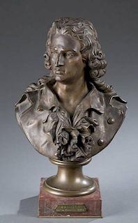 Pinedo bronze bust of Schiller.
