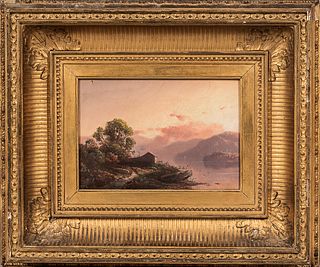 William Sheridan Young (Ohio/Illinois, d. 1870)      White Mountain Landscape