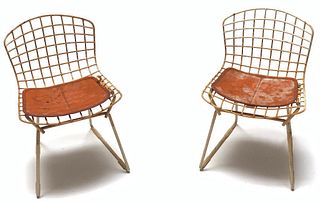 Pair of Harry Bertoia Children's Chairs