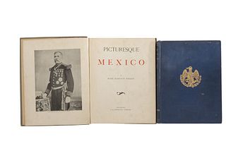 Wright Robinson, Marie. Picturesque Mexico / Mexico a History of it Progress and Development... Philadelphia, 1897 / 1911. Pieces: 2.
