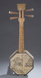 Shien-tze (Short-necked lute). Early 20th century.
