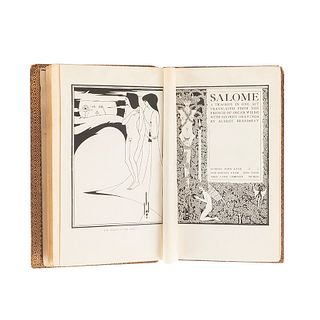 Wilde, Oscar. Salome: A Tragedy in One Act. London - New York: John Lane - The Bodley Head, 1912. 16 sheets by Aubrey Beardsley.