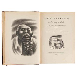 Beecher Stowe, Harriet-Covarrubias, Miguel. Uncle Tom's Cabin; or Life Among the Lowly. New York:The Limited Editions Club, 1938. Signed.