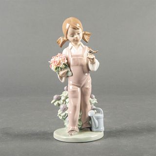 Lladro Figurine, Spring Girl 01005217