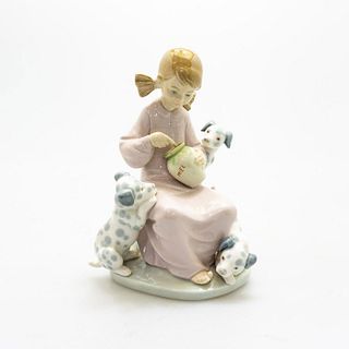Lladro Porcelain Figure, Honey Lickers 1248