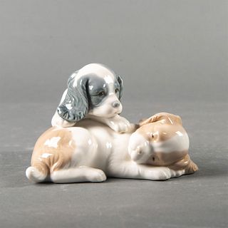 Lladro Nao Dog Figure, Twerp And Mikie