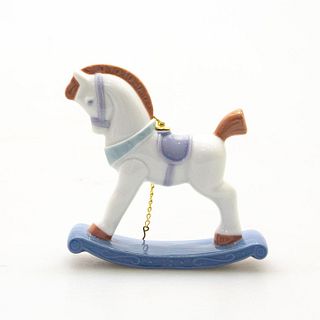 Lladro Figure Ornament. Rocking Horse 01006262