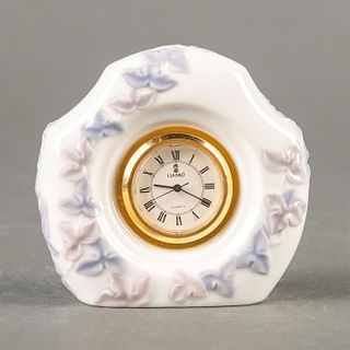 Lladro Small Mantel Quartz Clock, Valencia 01005924