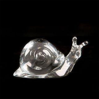 Baccarat Snail Figurine