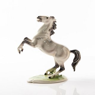 Keramos Porcelain Figure Rearing Horse