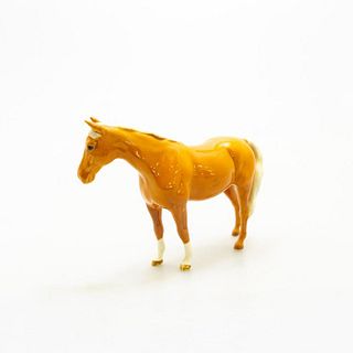 Vintage Beswick Porcelain Figurine Palomino Horse