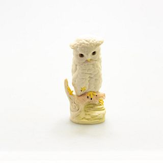 Cybis Porcelain Figurine, Owl On Branch