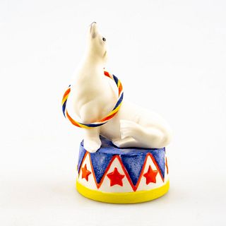 Cybis Porcelain Circus Seal Figurine, Sebastian