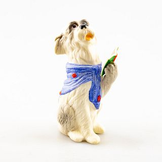 Cybis Porcelain Dog Figurine, Mick The Melodious Mutt