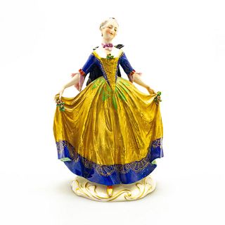 Capodimonte Figurine, Victorian Lady Dancing