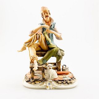 Capodimonte Porcelain Figurine, The Tailor