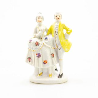 Japenese Porcelain Figural Group, Couple Dancing