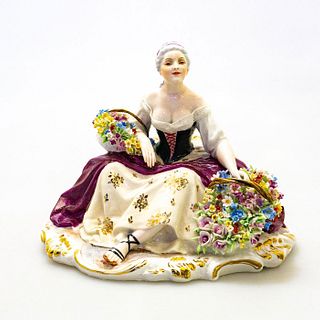 Rare Luigi Fabris Lady Figurine, Venetian