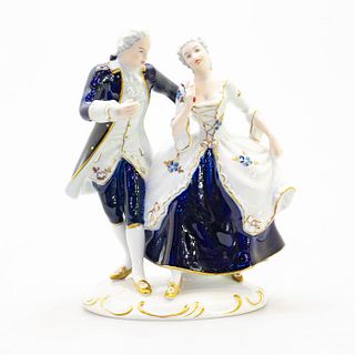 Royal Dux Bohemia Porcelain Figurine Dancing Couple